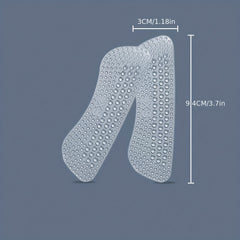 1 Pair Silicone Heel Stickers Heels Grips Non Slip Inserts Pads Foot Care