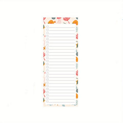 Ocean Theme Magnetic Notepad 60 Sheets To Do List Grocery Shopping Summer Theme
