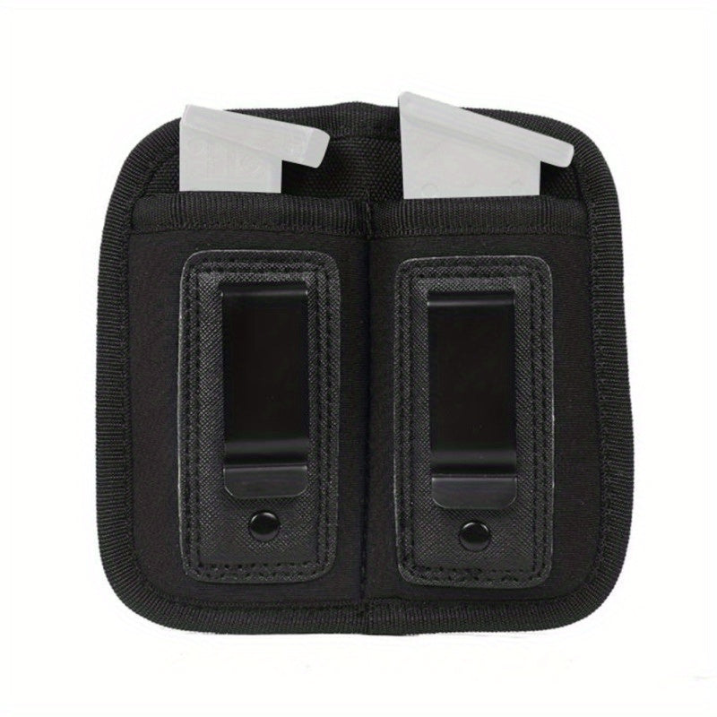 Tactical Double Magazine Pouch for Walkie Talkie, Flashlight, Phone