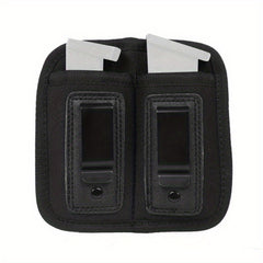 Tactical Double Magazine Pouch for Walkie Talkie, Flashlight, Phone