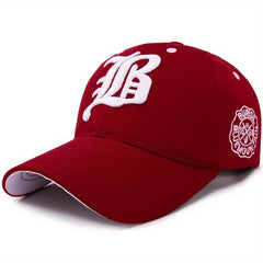 Embroidered Baseball Cap Lightweight Adjustable Breathable Trucker Sun Hat