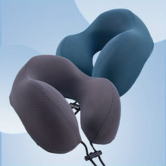 Memory Foam U-Shaped Camping Neck Pillow