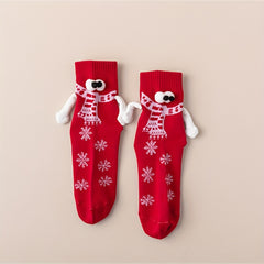 Christmas Funny Mid Tube Socks Women's Stockings
