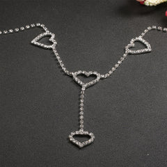 Delicate Rhinestone Waist Chain for Skirt Jeans Belt