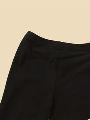 3pcs Girls Soft Bottoming Elastic Waist Shorts for Spring Summer