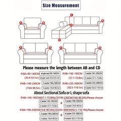 Non Slip Milk Silk Sofa Slipcover Universal Furniture Protector