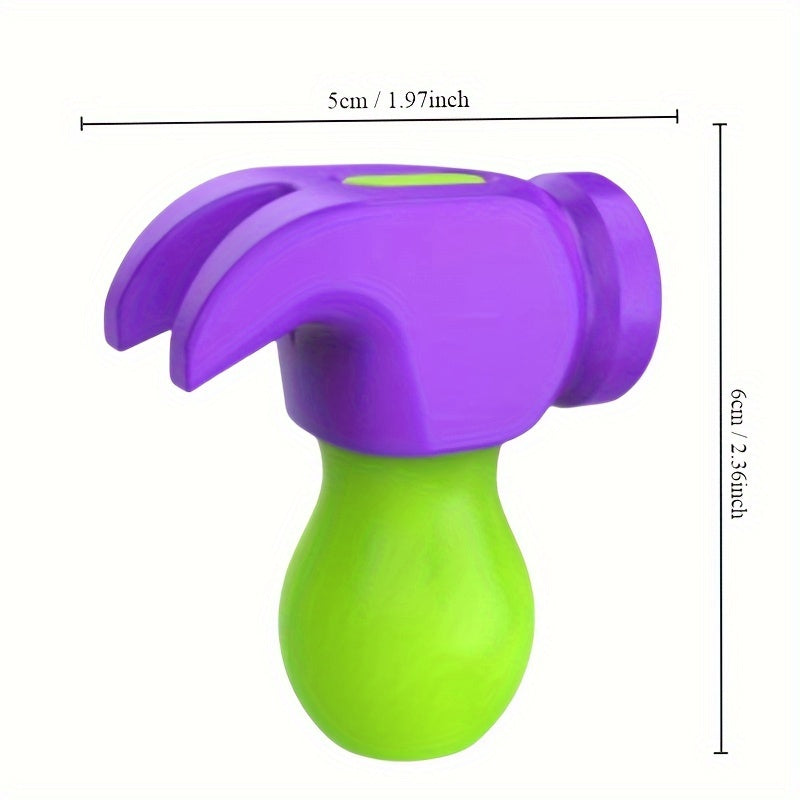 2pcs Sword Radish Hammer 3D Gravity Decompression Toys