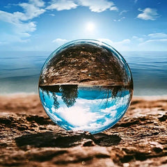 Optical Glass Reflective Spheres Crystal Sphere Ball Photography Ball