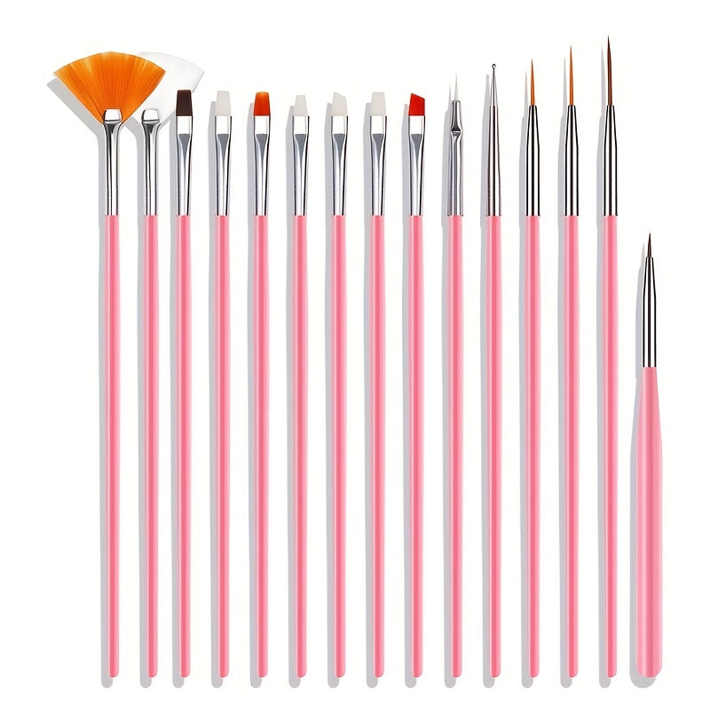 15pcs Paint Pen Set Watercolor Painting Brush Set