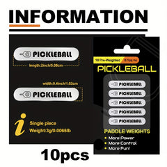 Lead Tape Weighted Bars for Pickleball Golf Tennis Racket