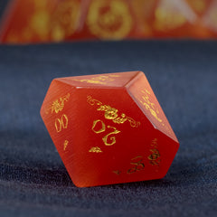 Simulated Opal Gem Dice for TRPG Cthulhu Games
