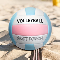 7mm Training Inflatable PVC Volleyball Ball Set with Needle and Net