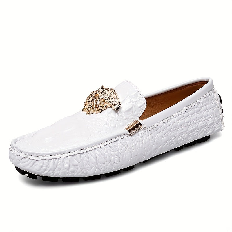 Men's Slip On Loafers Smart Casual Dress Up Walking Shoes