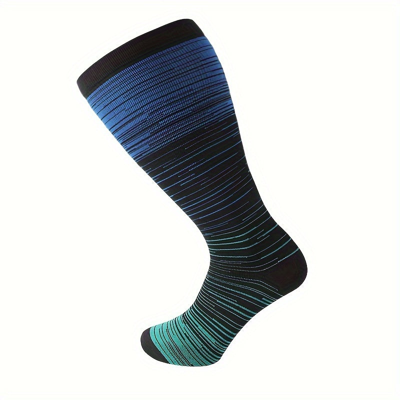 Gradual Compression Socks for Sports and Fitness