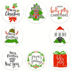 500pcs Christmas Decoration Stickers for Parties and Scrapbooking