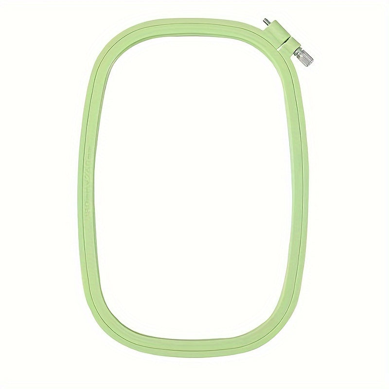 4pcs Colorful Plastic Embroidery Hoop Rectangular Frame for Cross Stitch