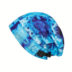 Tie Dye Beanie Hip Hop Hat Unisex Slouchy Lightweight Elastic Skull Cap
