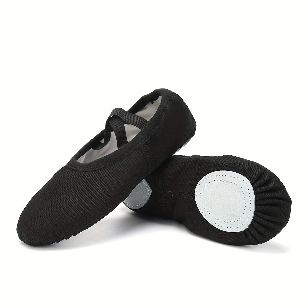 Girls Ballet Shoes Classic Non Slip Breathable Shoes Kid Toddler Indoor Performa