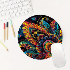 Colorful Flower Gaming Mouse Pad E sports Anti-slip Keyboard Pad