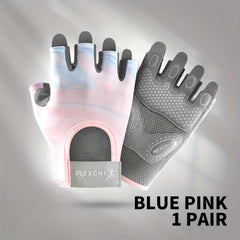 Breathable Half Finger Fitness Gloves for Men & Women