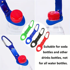 Portable Silicone Water Bottle Buckle Carabiner Backpack Buckle