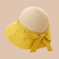 Large Brim All match Thin Braided Sun Hat