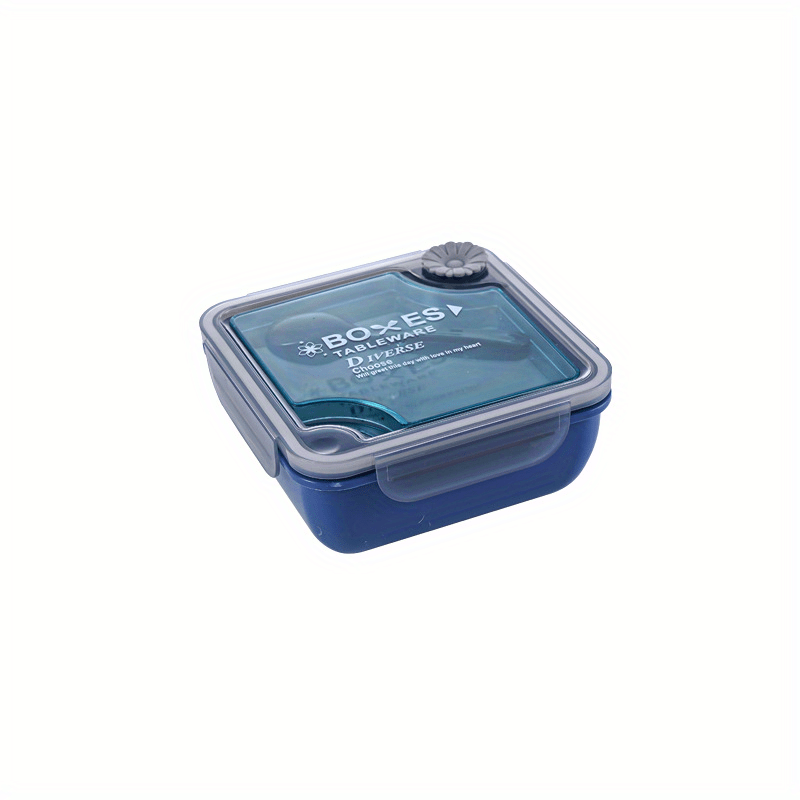 Square Lunch Box Inner Bladder Bento Box Leakproof PP Food Container