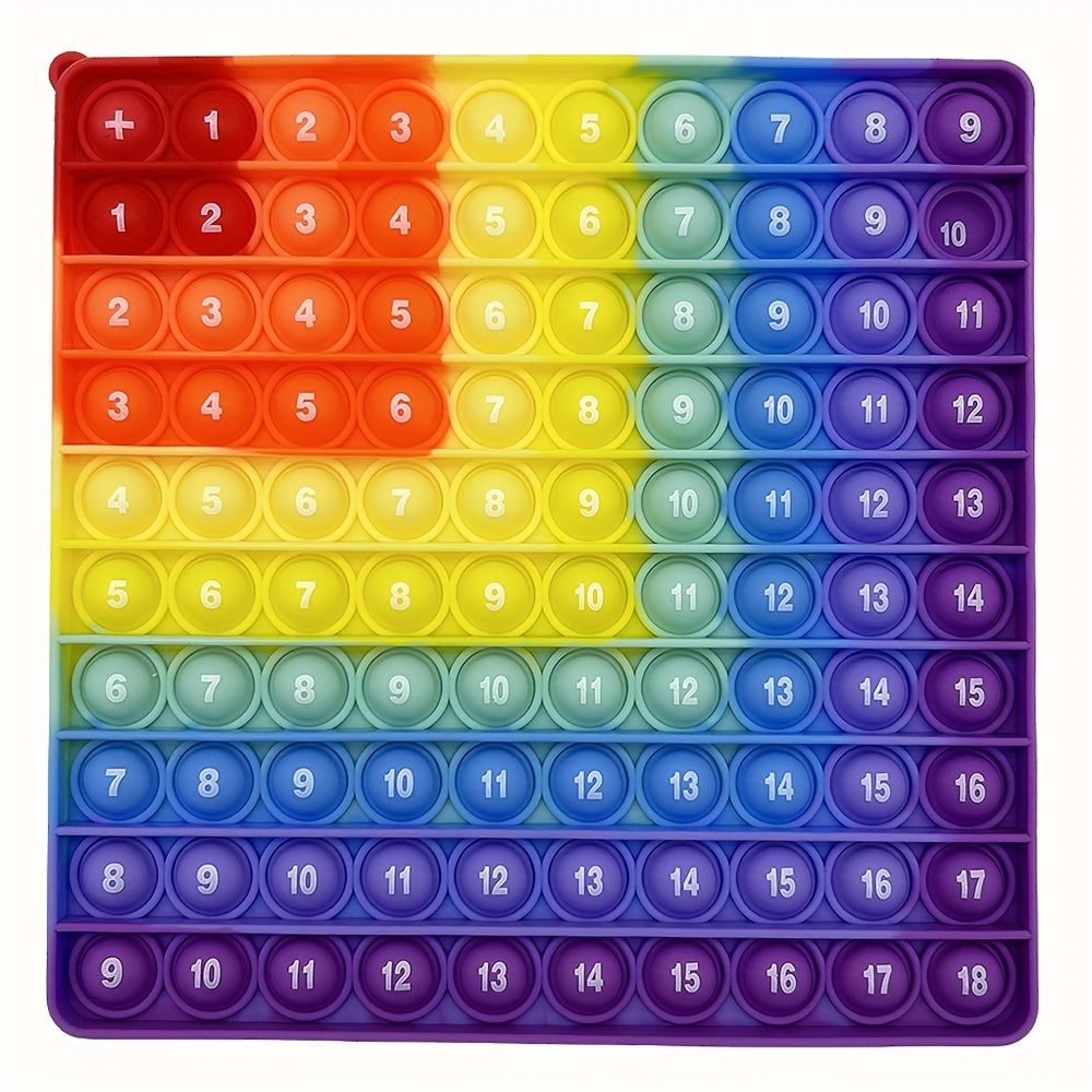 9x9 Math Learning Push Bubble Fidget Pop Toys - Educational Toys