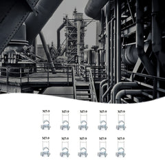 10pcs Mini Clamp 12 14mm Fuel Pipe Hose Clamp Air Hose Clamp Auto Parts