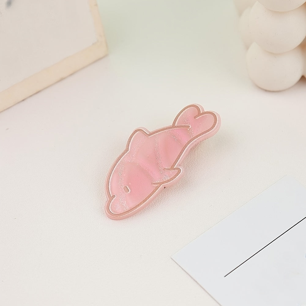 Dolphin Small Fish Hair Clip Sweet Cartoon Bangs Hair Accessories