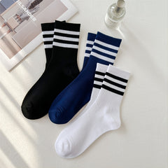 3 Pairs High Performance Athletic Crew Socks