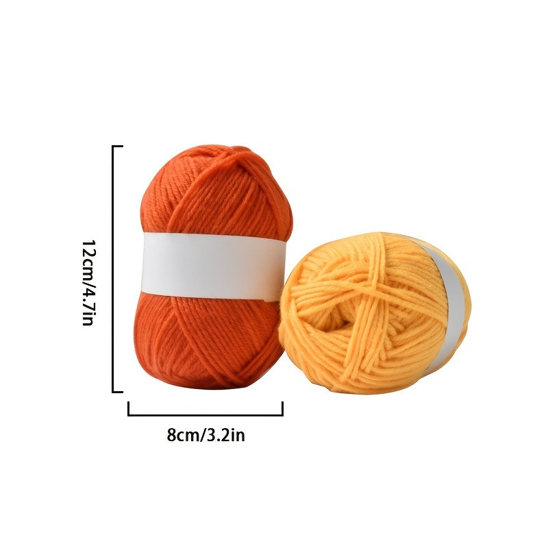10pcs 4 Strand Soft Comfortable Yarn for Crocheting & Knitting 50g/pc