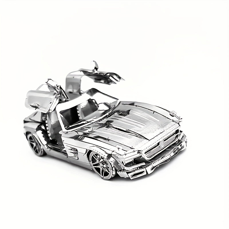 Butterfly Wing Sports Car 3D Metal Puzzle DIY Assembly Model