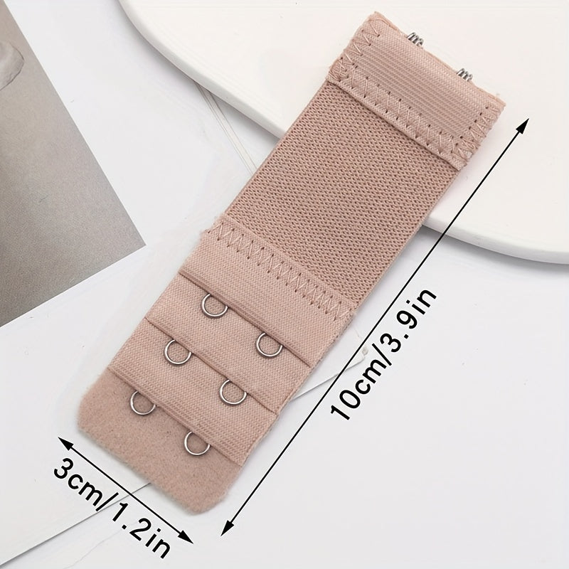 3pcs 2 Hooks Bra Strap Extenders Adjustable Bra Band Women's Lingerie