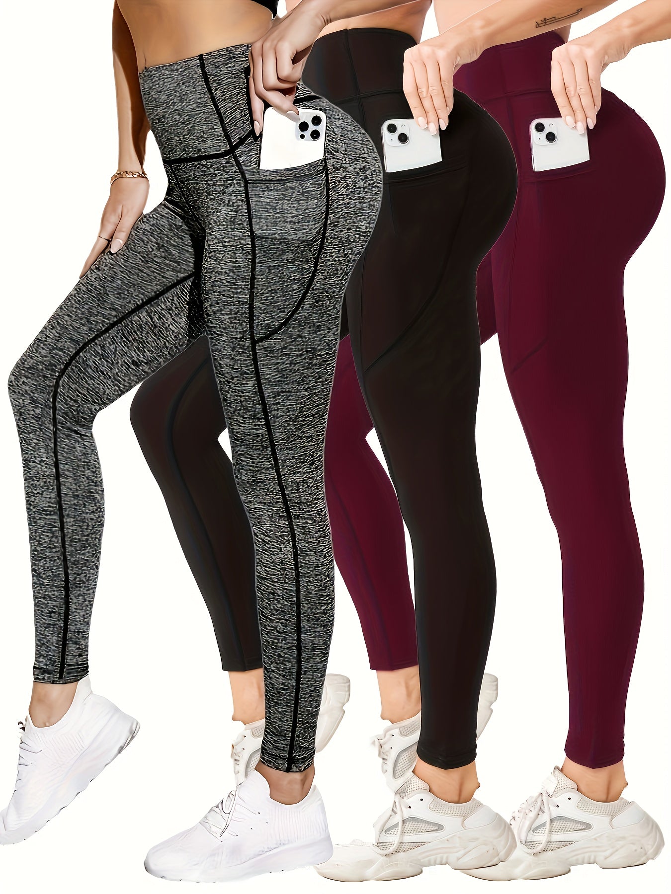 High Waist Stretchy Sports Tight Pants Yoga Leggings