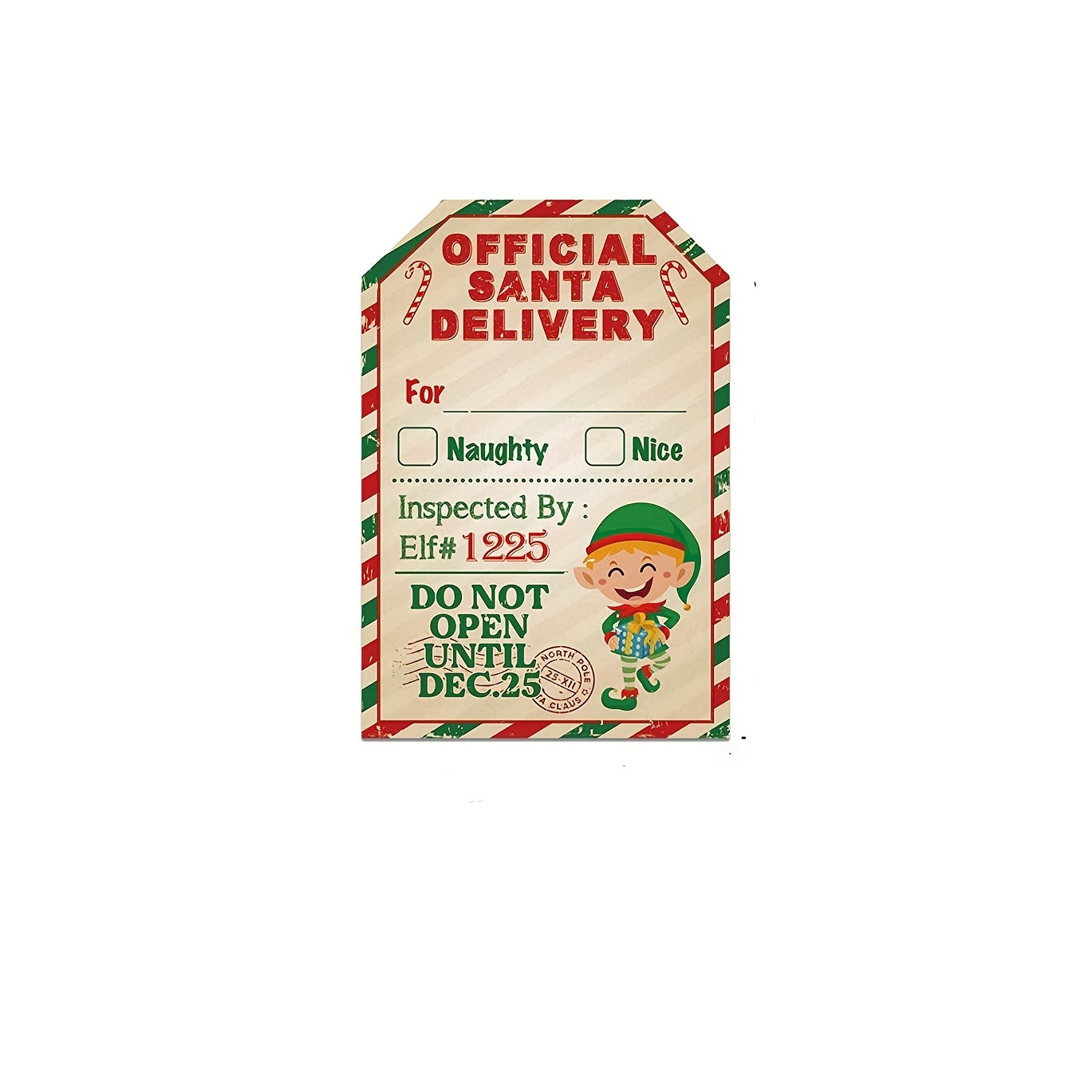 200 Christmas Holiday Decoration Stickers Roll Self adhesive Labels