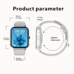 Touch Screen Smart Watch Answer Calls Fitness Tracker