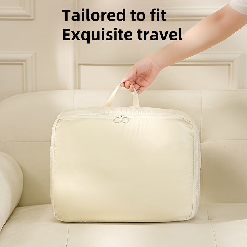 6-Piece Diaper Bag Organizer Set - Portable Travel Packing Cubes