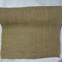 Boho Farmhouse Jute Burlap Tablecloth 11x108 inches