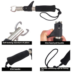OUYALINE Fishing Gripper Fish Controller Stainless Steel