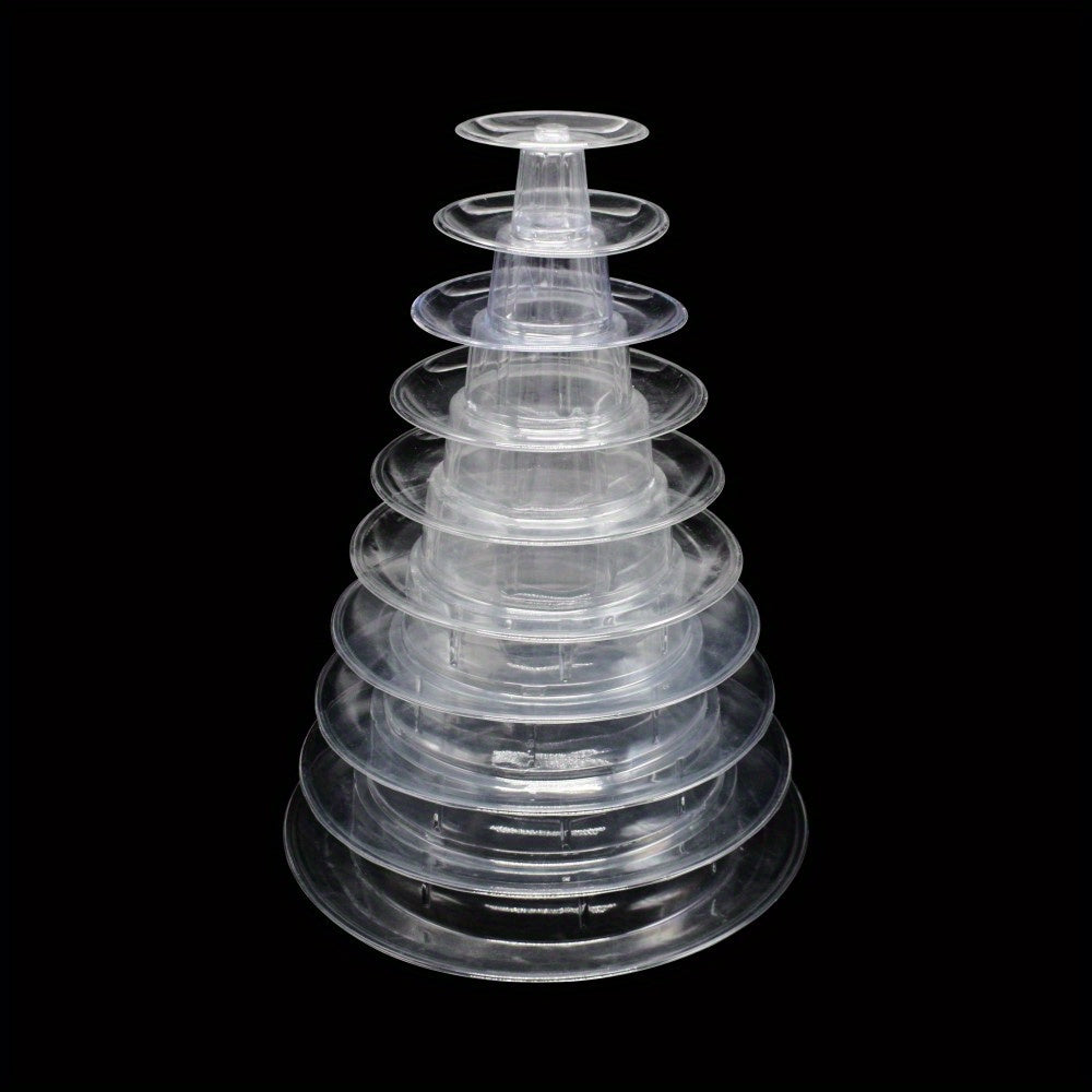 4 6 10 Tier Round Macaron Display Stand Cake Stand Dessert Cupcake Stand