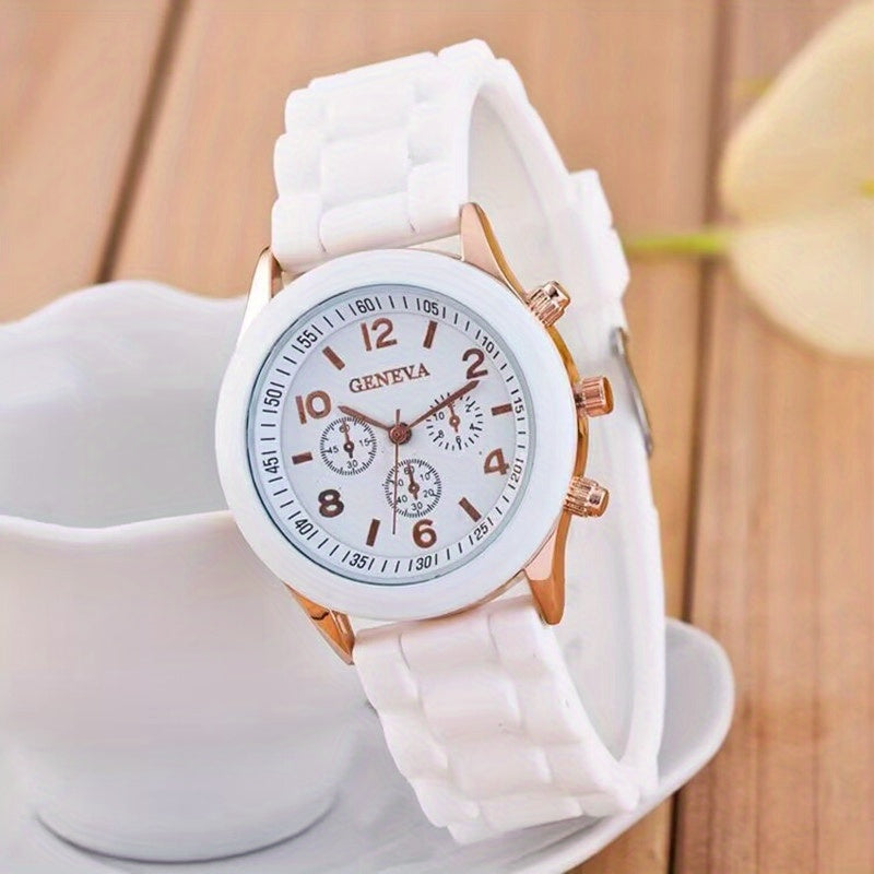 Kids Silicone Quartz Sports Wrist Watch