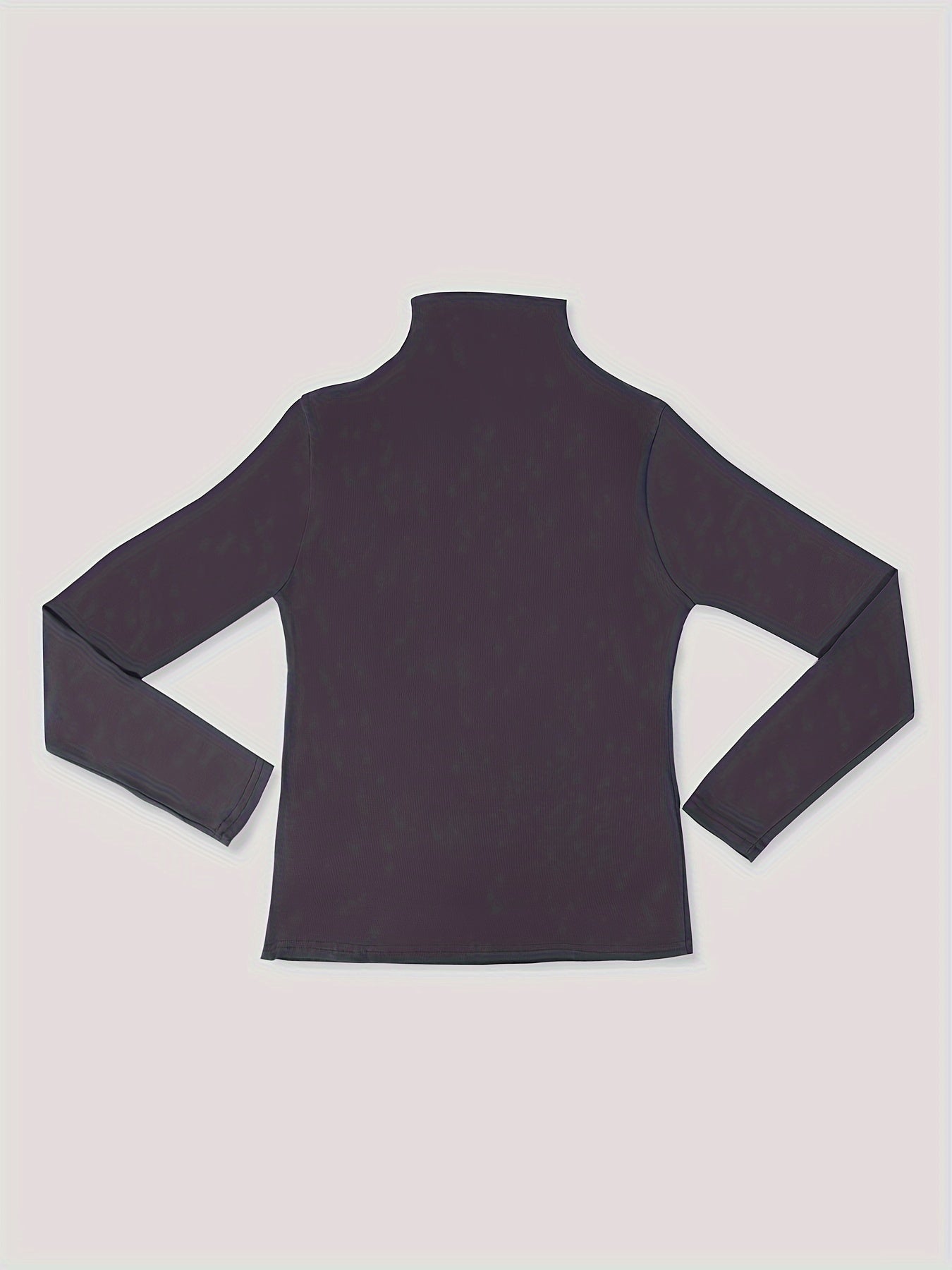 Women's Turtleneck Thermal Underwear Long Sleeve Slim Fit Top