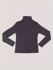 Women's Turtleneck Thermal Underwear Long Sleeve Slim Fit Top