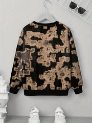 Teens Hot 3D Print Sweatshirt Street Wear Clothes