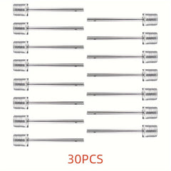 30pcs Ball Pump Inflation Needle Stainless Steel Air Pump Needles