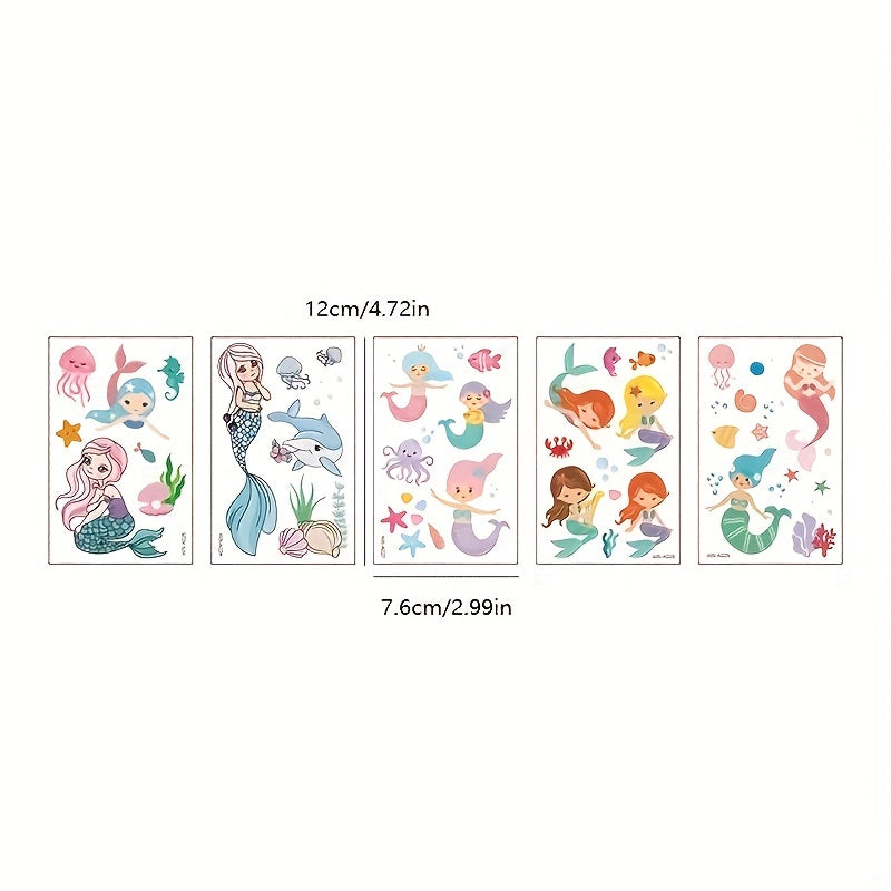 Herbal Tattoo Stickers Waterproof Long-lasting Simulation Stickers