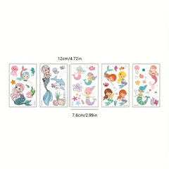 Herbal Tattoo Stickers Waterproof Long-lasting Simulation Stickers