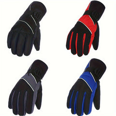 Windproof Warm Gloves Waterproof Thicken Velvet Durable Winter Outdoor
