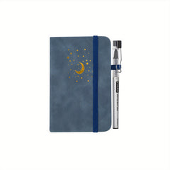 Pocket Notebook Journals 2 Pack 9 X 14 100gsm 156 Pages Moon And Stars